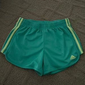 Girls adidas shorts.
